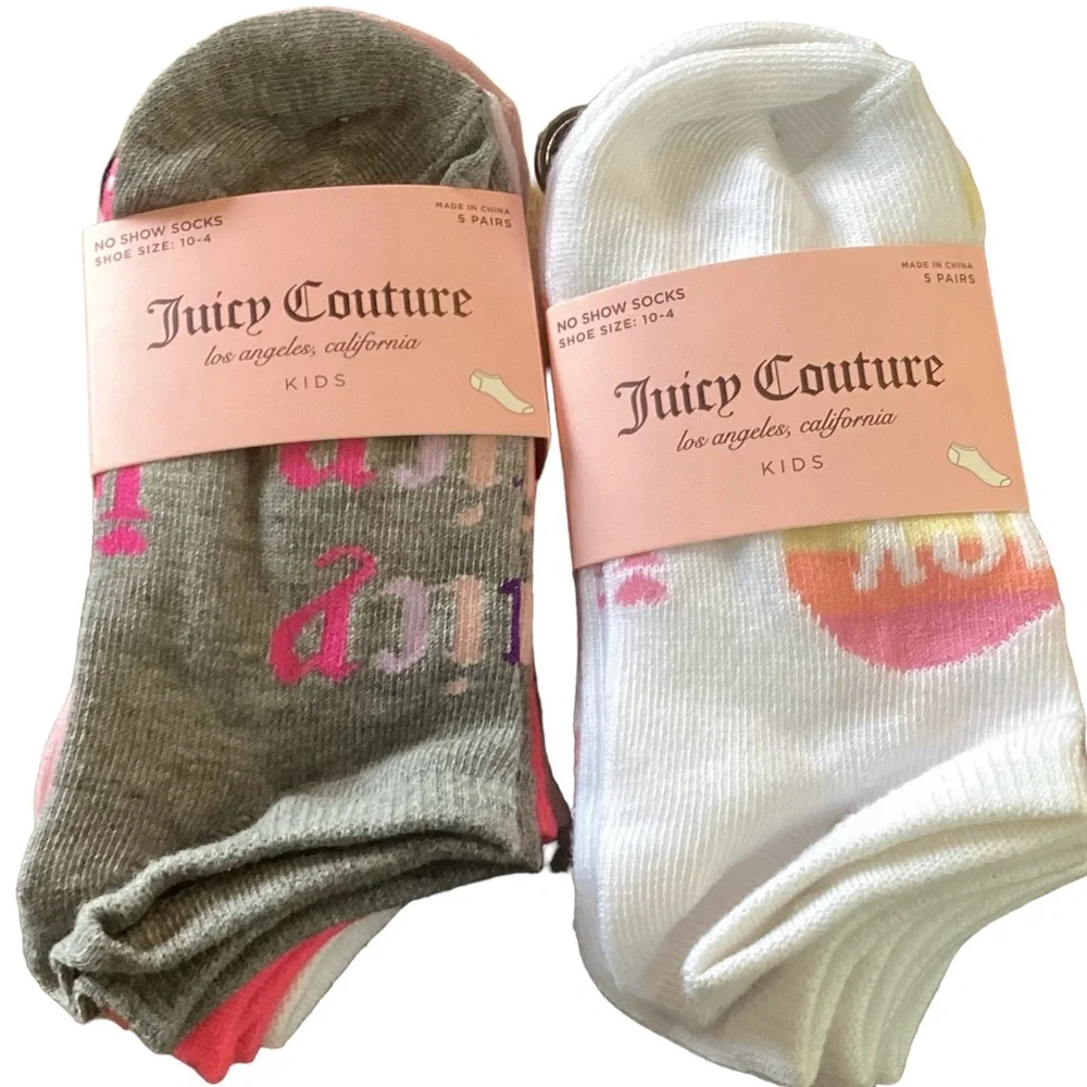 🌸10 Pair Juicy Little Kids No show Socks